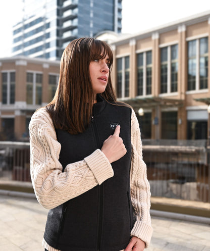 OH-1 Women’s Heated Recycled Fleece Vest